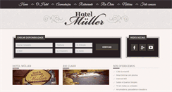 Desktop Screenshot of hotelmuller.com.br